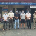 सार्वजनिक स्थान पर हुड़दंग करने वालो को दून पुलिस ने पढ़ाया कानून का पाठ, हुड़दंग करने वाले 5 व्यक्तियोँ को किया गिरफ्तार
